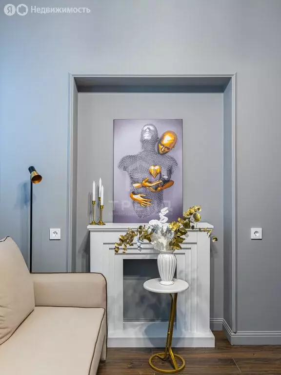 1к в -комнатной квартире (17 м) - Фото 2