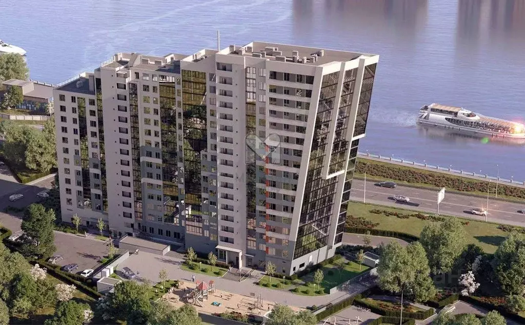 1-к кв. Санкт-Петербург Октябрьская наб., 120 (40.0 м) - Фото 1