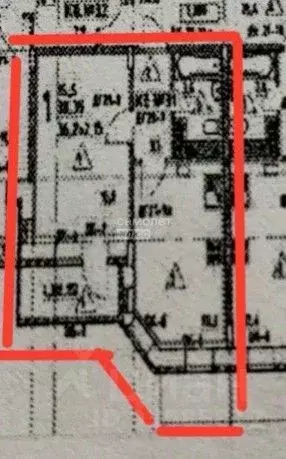 1-к кв. Курская область, Курск ул. Росинка, 3 (36.4 м) - Фото 1