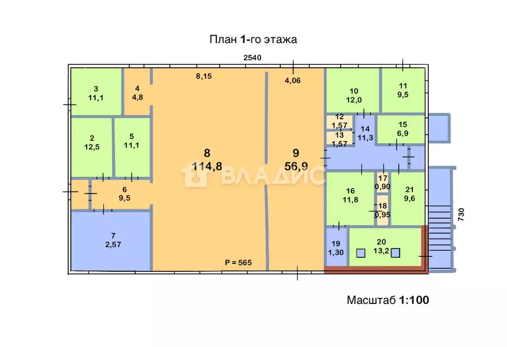 Помещение свободного назначения (400 м) - Фото 1