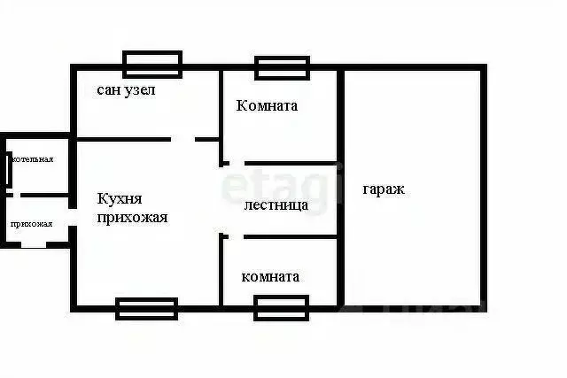 Дом в Алтайский край, Смоленский район, с. Смоленское Цветочная ул., 1 ... - Фото 2