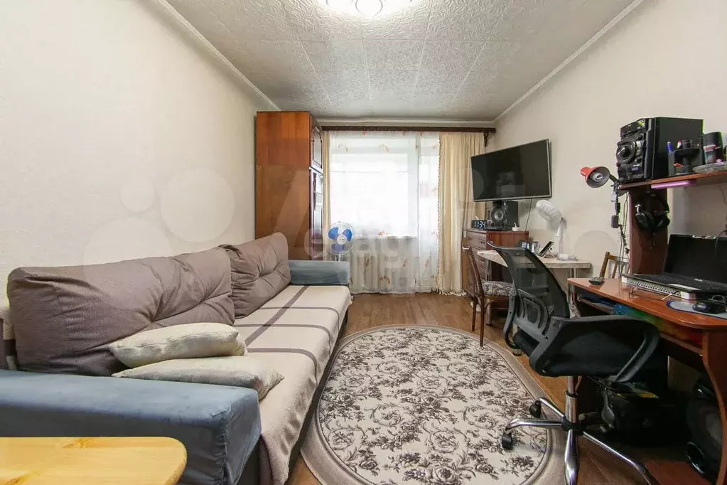 1-к. квартира, 30,6 м, 5/5 эт. - Фото 1