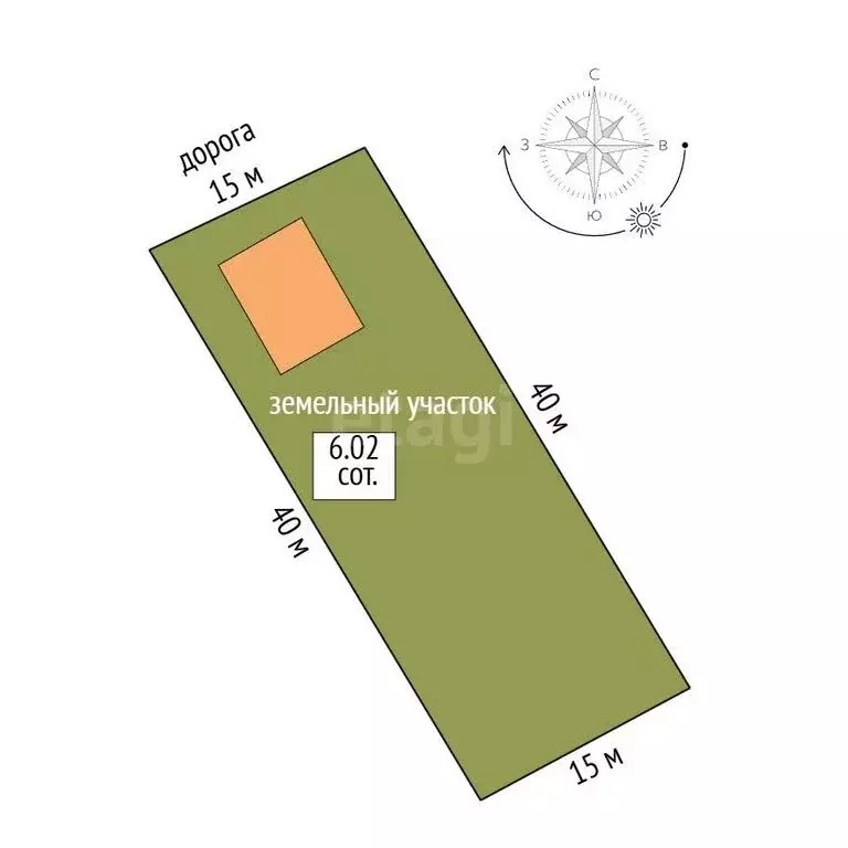 Дом в Приморский, территория ТСН Парус, 26-й сектор (69.3 м) - Фото 1