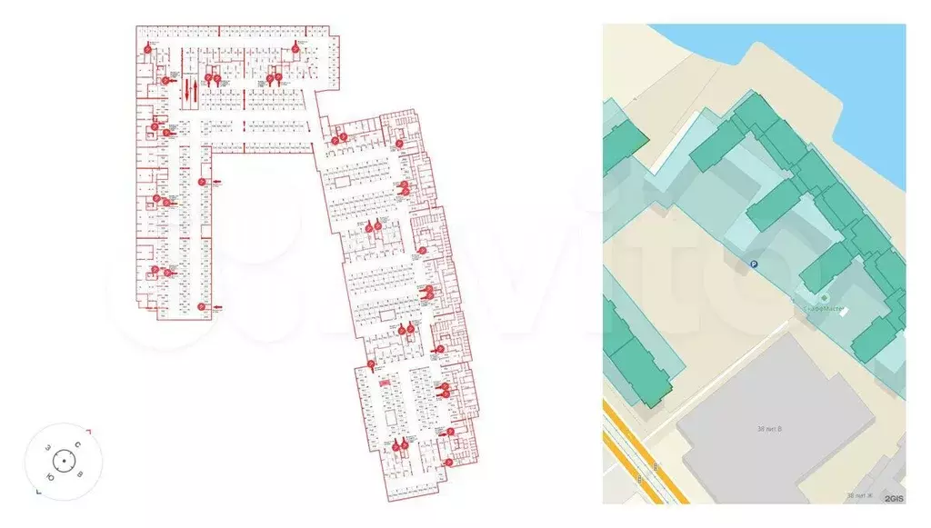 Машиноместо, 13 м - Фото 0