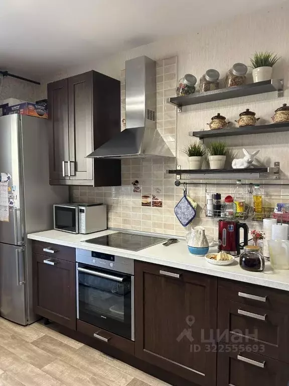 2-к кв. Санкт-Петербург пос. Парголово, ул. Федора Абрамова, 8 (60.4 ... - Фото 2