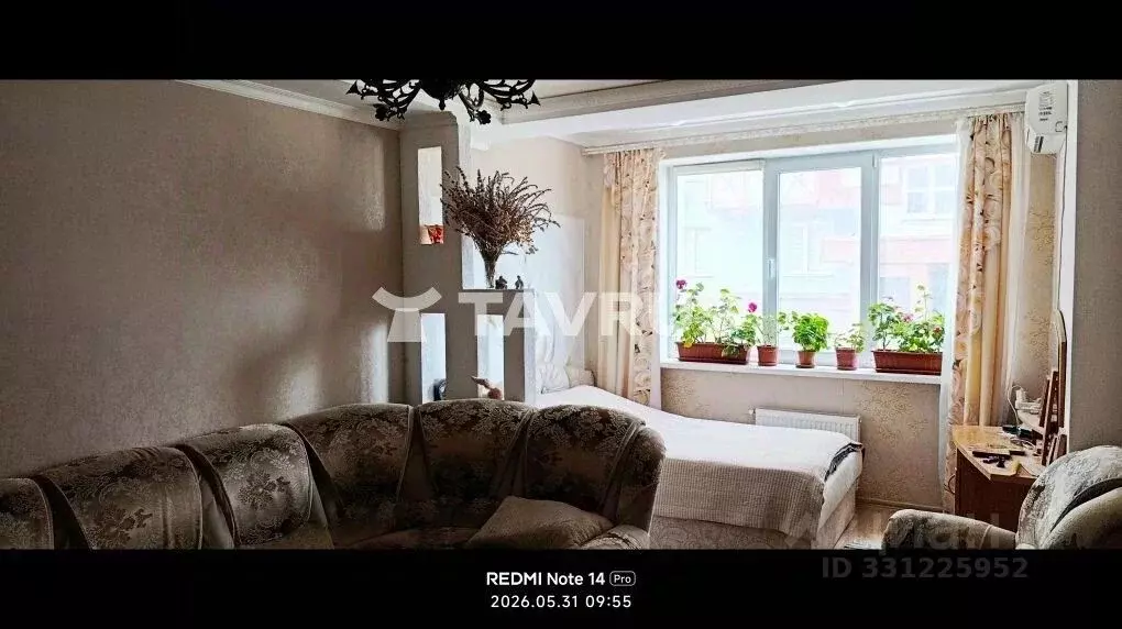 1-к кв. Крым, Симферополь ул. Балаклавская, 131 (46.6 м) - Фото 1