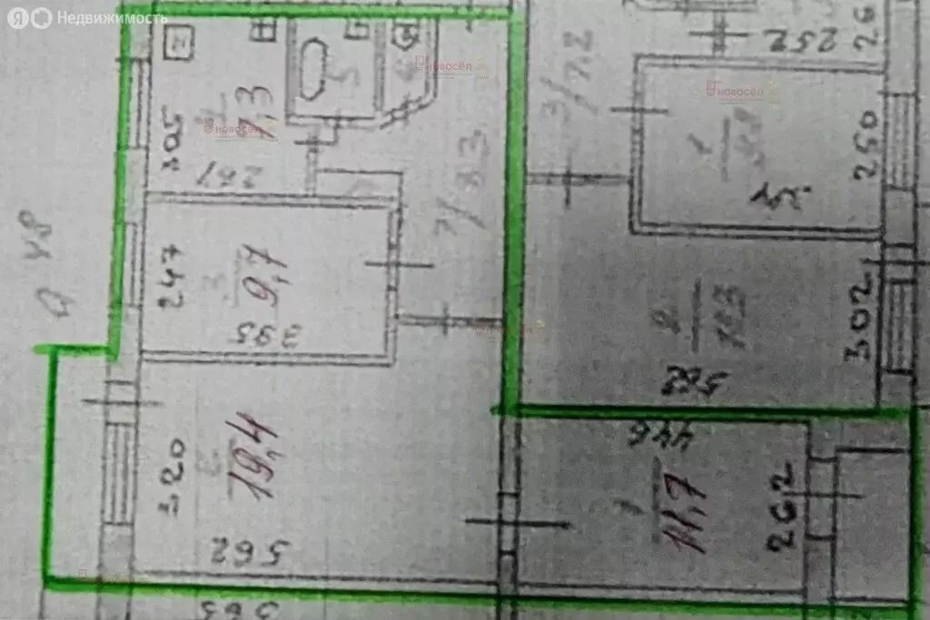 3-комнатная квартира: Берёзовский, Спортивная улица, 4 (60.1 м) - Фото 1