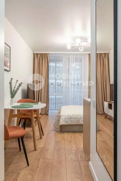 Студия Свердловская область, Екатеринбург Уктус жилрайон, Светлый мкр, ... - Фото 1