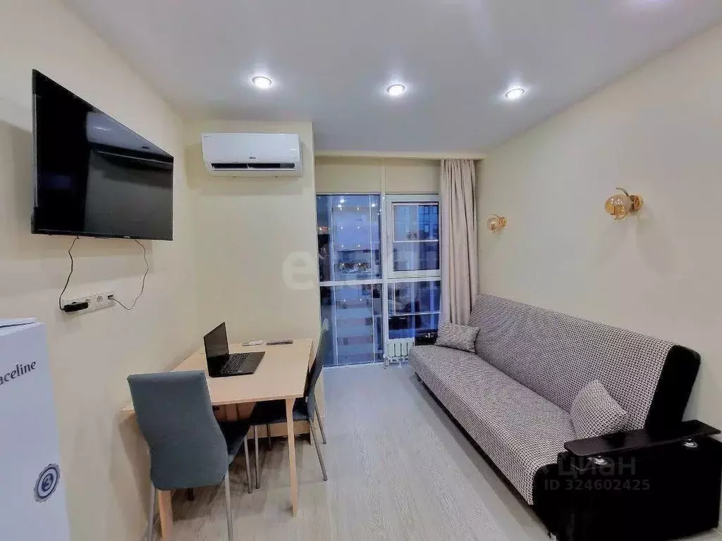 Студия Краснодарский край, Сочи Бытха мкр, ул. Ясногорская, 16/8к2 ... - Фото 1