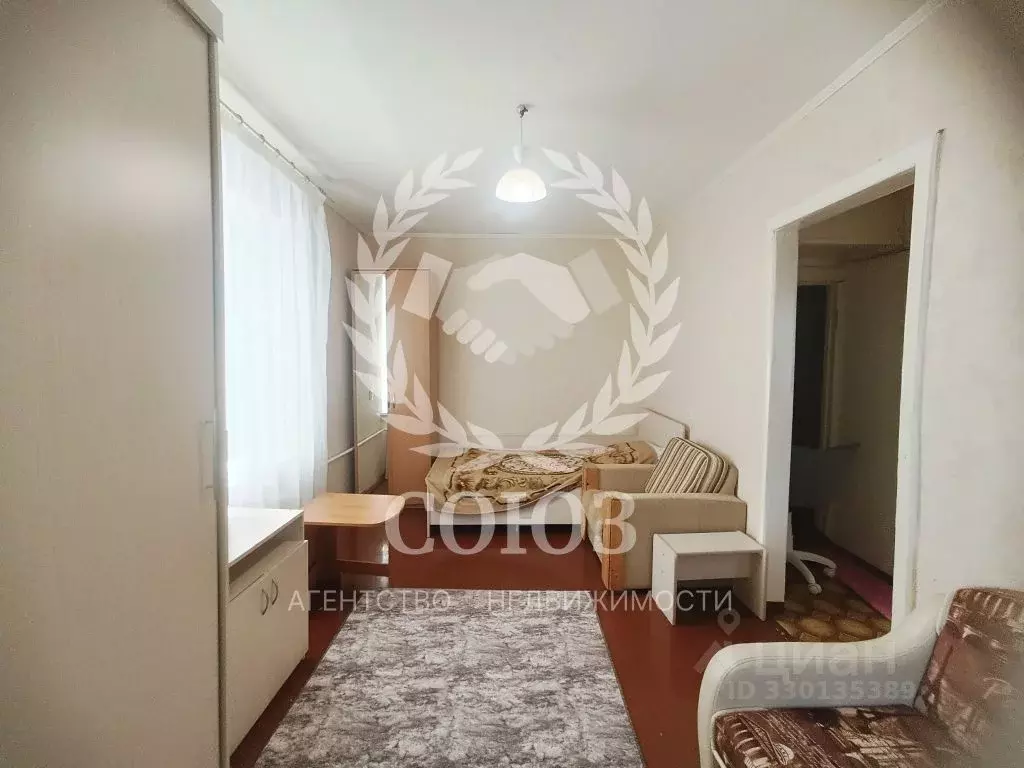 1-к кв. Калужская область, Калуга ул. Кирова, 57В (28.7 м) - Фото 1