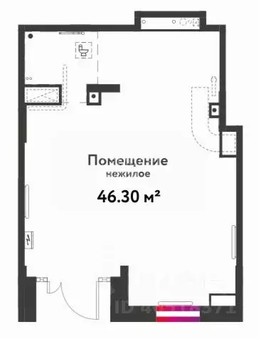 Торговая площадь в Тюменская область, Тюмень Интернациональная ул., ... - Фото 1