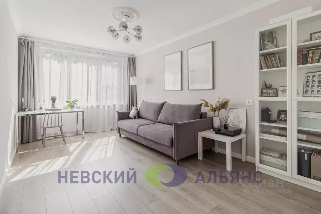 2-к кв. Санкт-Петербург Гражданский просп., 117К4 (44.5 м) - Фото 0