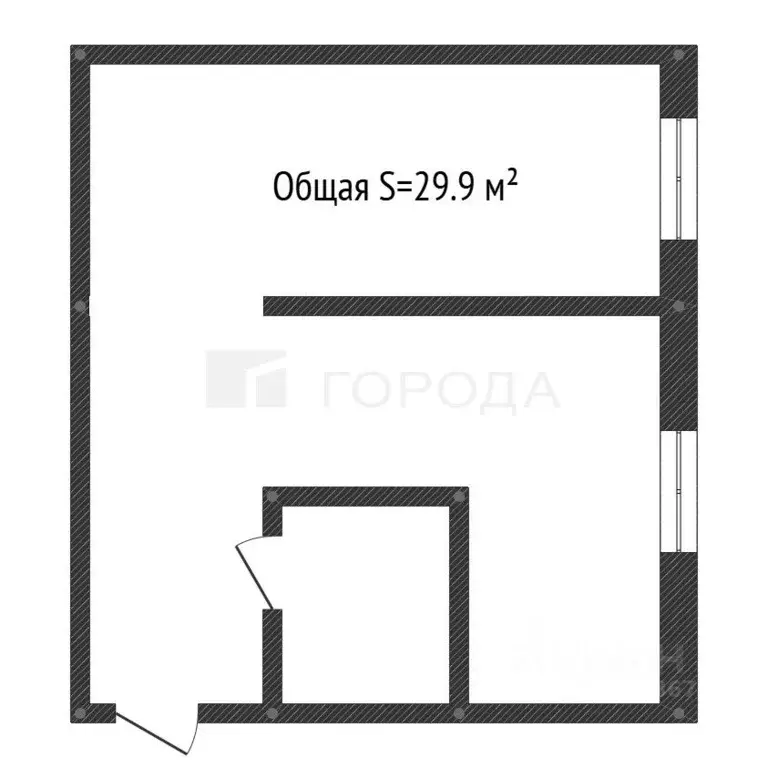 1-к кв. Кемеровская область, Новокузнецк просп. Советской Армии, 37 ... - Фото 2