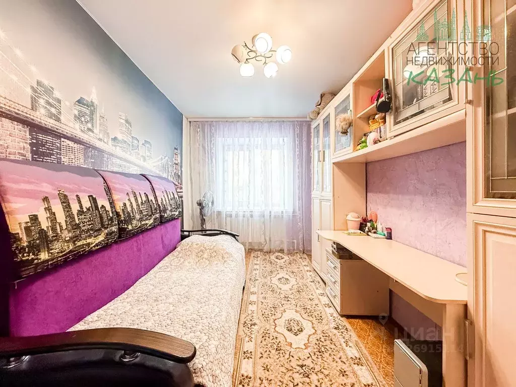 3-к кв. Татарстан, Казань ул. Лейтенанта Красикова, 2 (51.1 м) - Фото 2