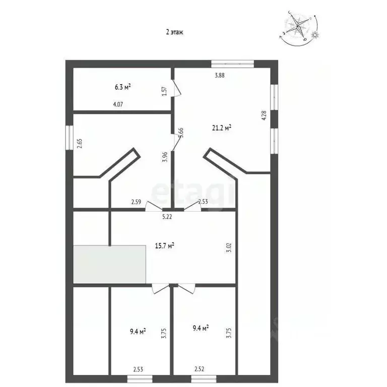 Дом в Ярославская область, Ярославский муниципальный округ, д. Бор ул. ... - Фото 2