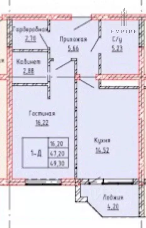 2-к кв. Чеченская республика, Грозный ул. Нурсултана Абишевича ... - Фото 1
