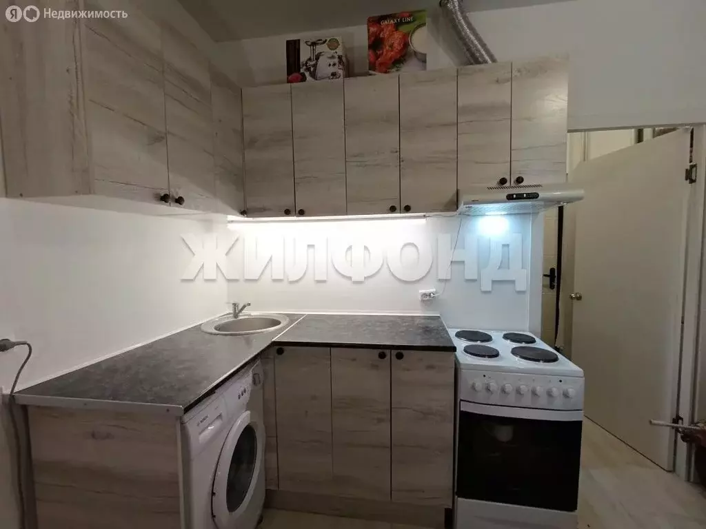 Квартира-студия: Новосибирск, улица Дениса Давыдова, 8А (18 м) - Фото 1