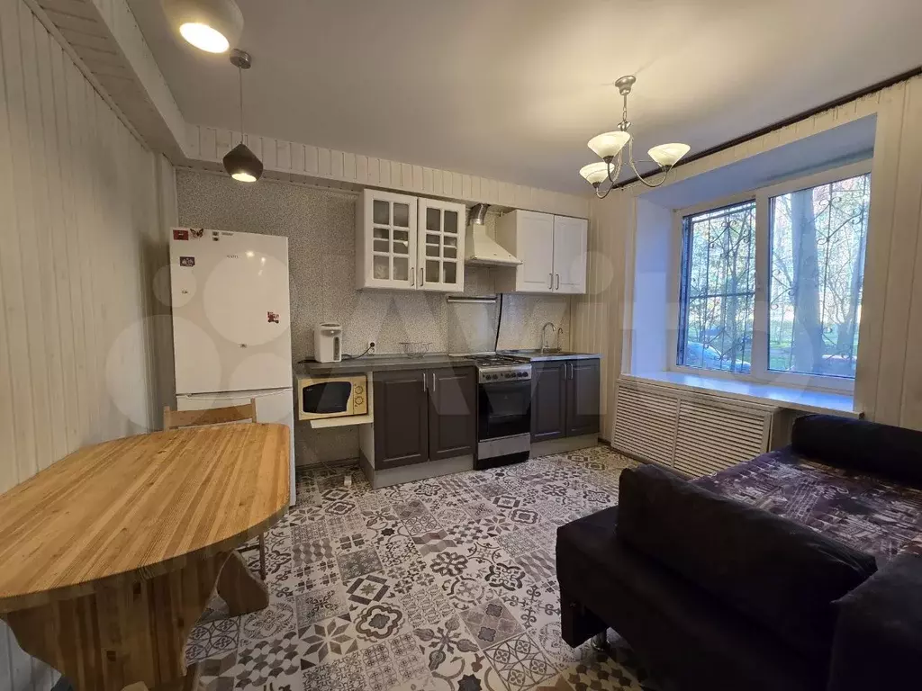1-к. квартира, 34,5 м, 1/9 эт. - Фото 0