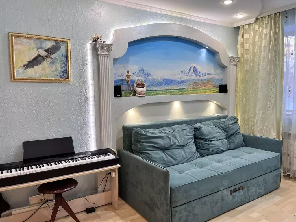 2-к кв. Самарская область, Тольятти ул. Ушакова, 58 (45.9 м) - Фото 1