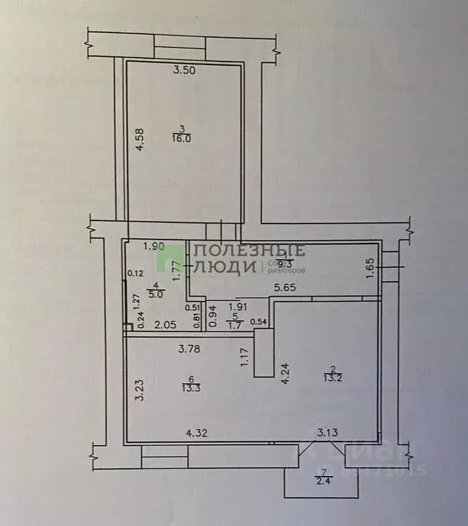 2-к кв. Орловская область, Орел Московская ул., 28 (60.0 м) - Фото 1