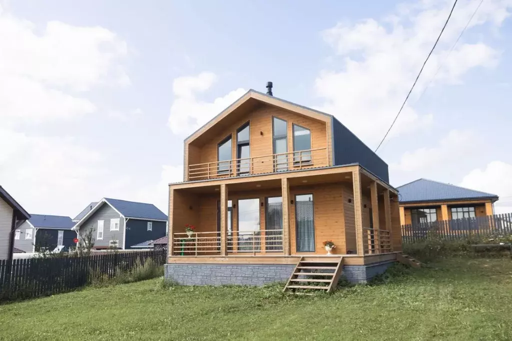 Коттедж в Ленинградская область, Ломоносовский район, Гостилицкое ... - Фото 1