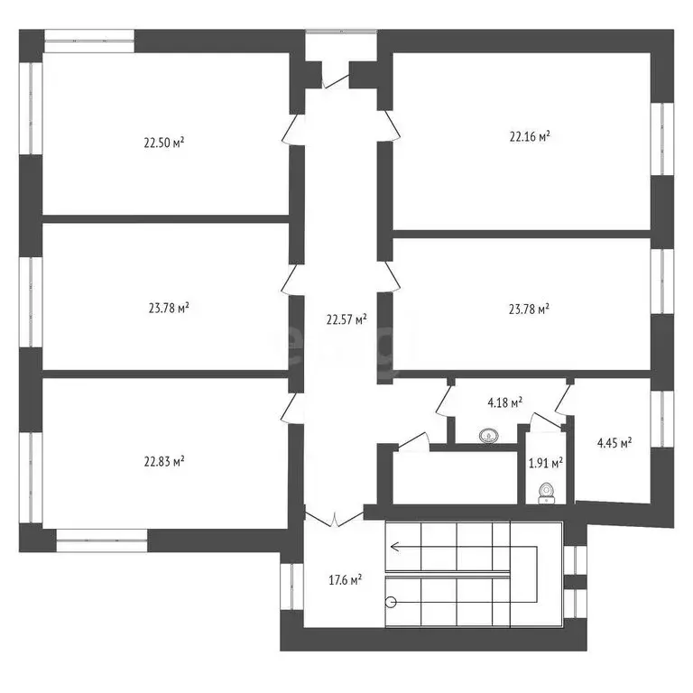 Офис (153.3 м) - Фото 1