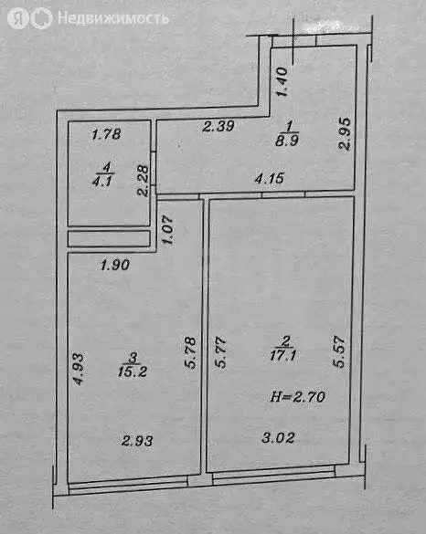 1-комнатная квартира: Анапа, Северная улица, 3Б (45.3 м) - Фото 1