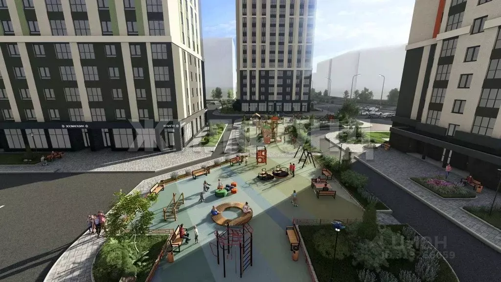 2-к кв. Брянская область, Брянск Школьный жилой комплекс (65.57 м) - Фото 2