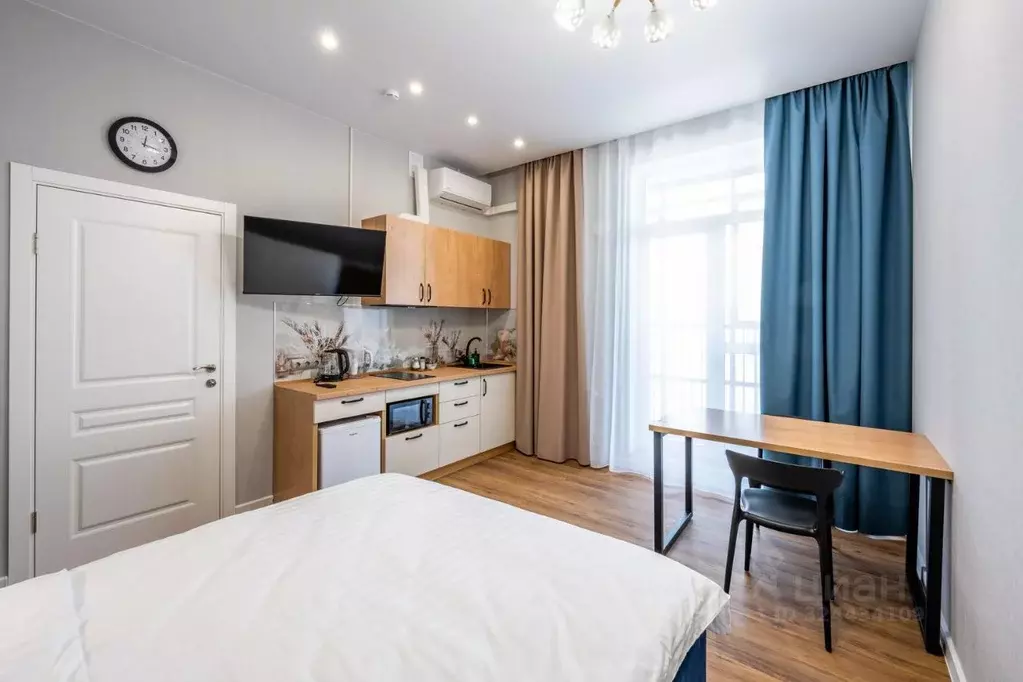 Студия Новосибирская область, Новосибирск Автогенная ул., 75 (28.5 м) - Фото 1