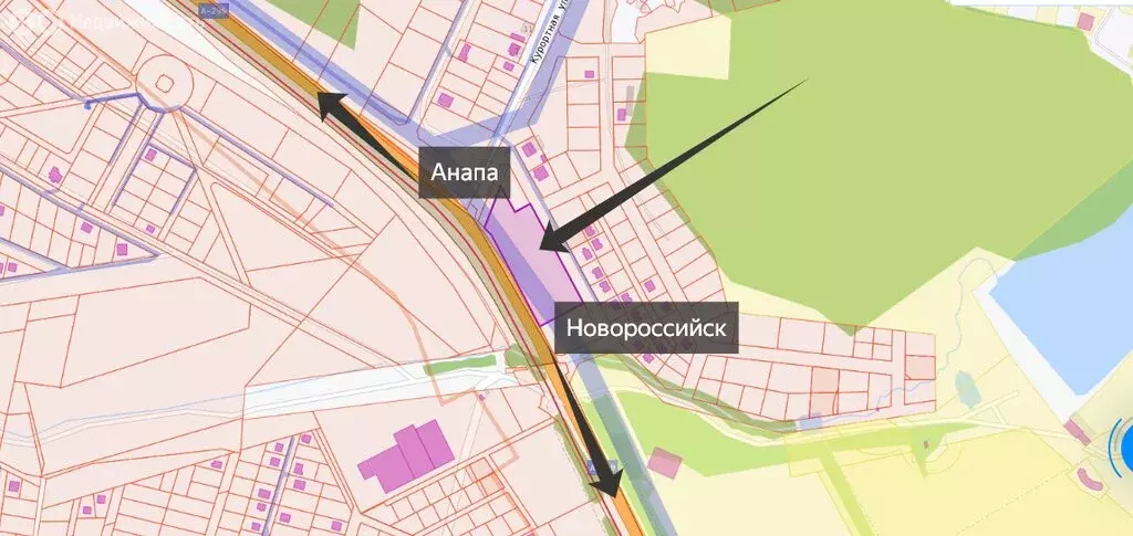 Участок в хутор Семигорский, Шоссейная улица (75 м) - Фото 1