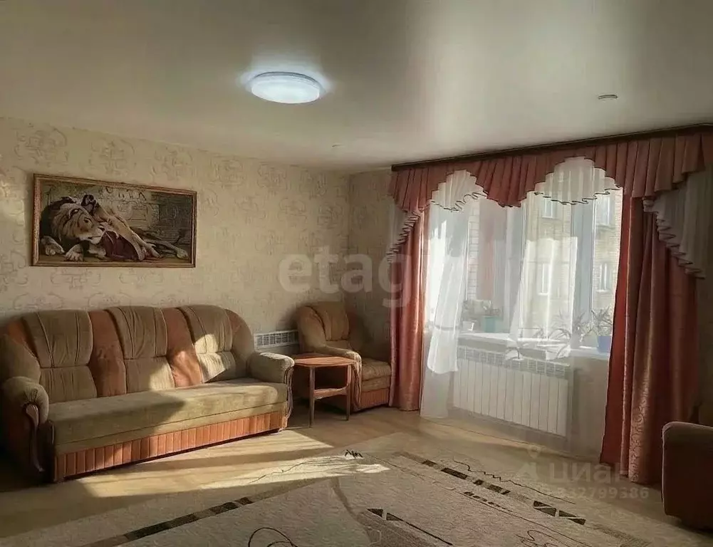 2-к кв. Чувашия, Чебоксары Водопроводная ул., 12А (65.1 м) - Фото 1