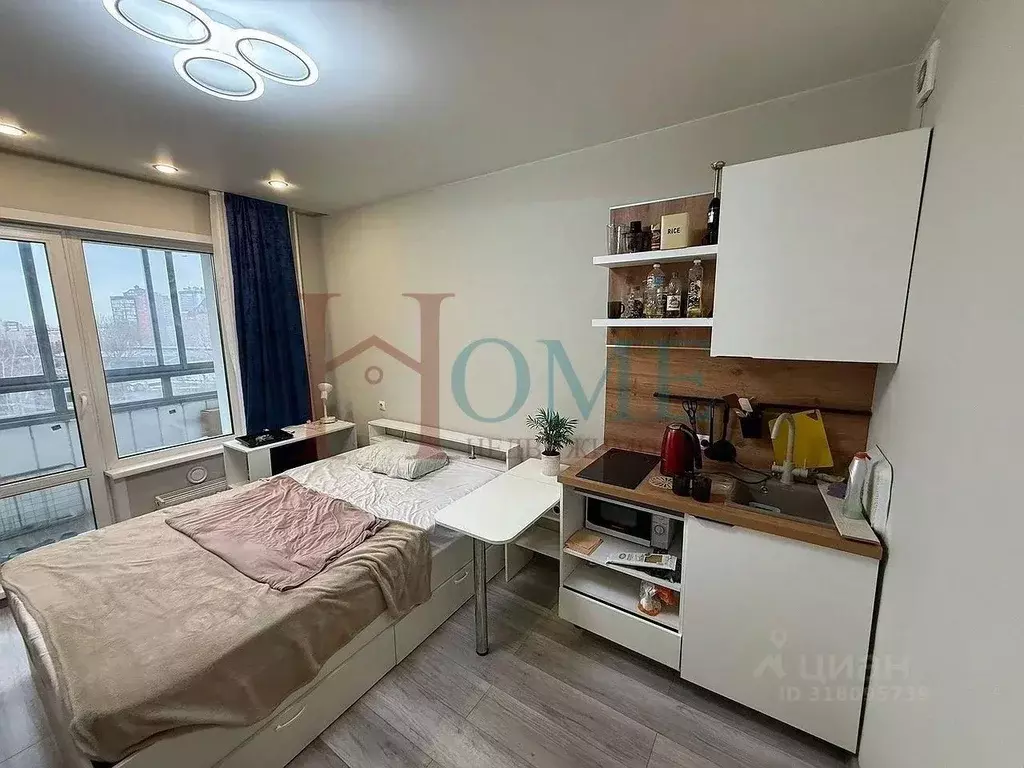 1-к кв. Новосибирская область, Новосибирск ул. Адриена Лежена, 38 ... - Фото 1