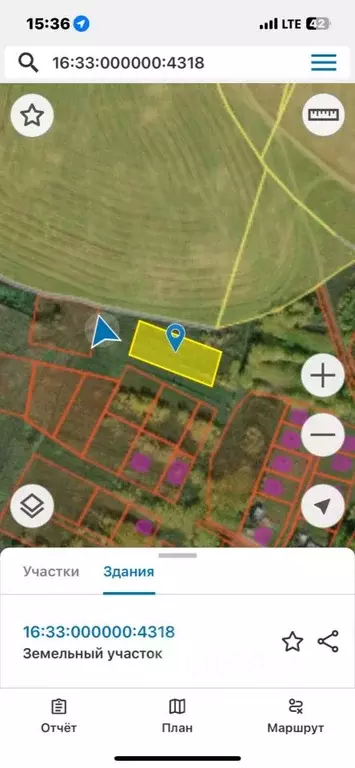 Участок в Татарстан, Пестречинский район, Шигалеевское с/пос, с. ... - Фото 1