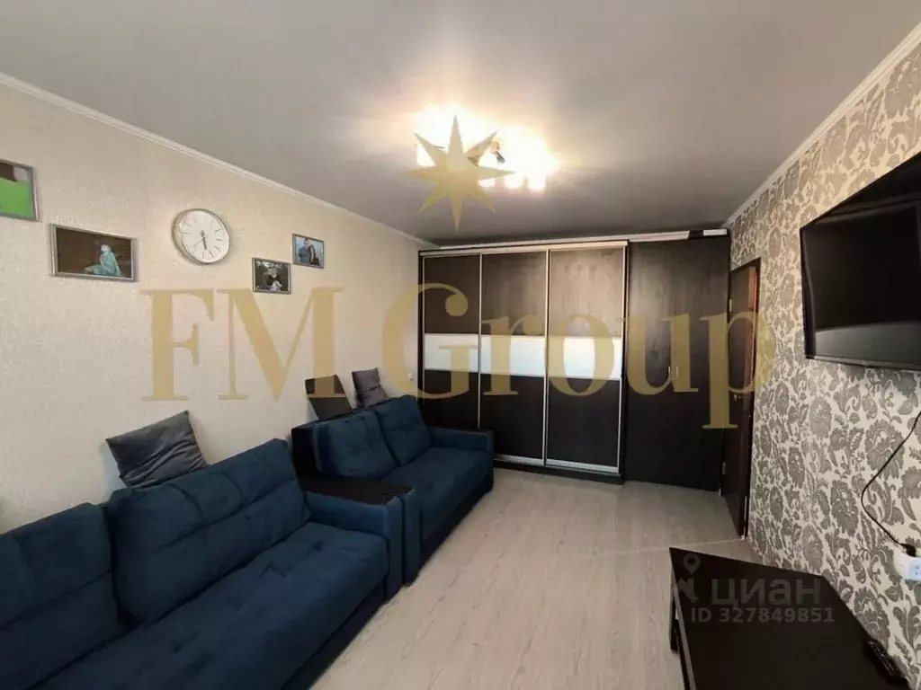 1-к кв. Белгородская область, Белгород ул. Есенина, 48 (33.8 м) - Фото 1