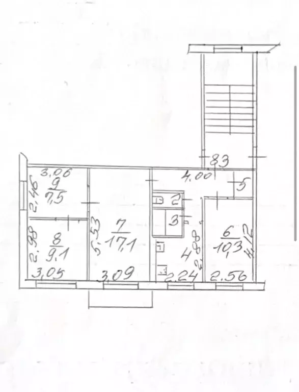 3-к кв. Иркутская область, Иркутск Байкальская ул., 203 (60.1 м) - Фото 1