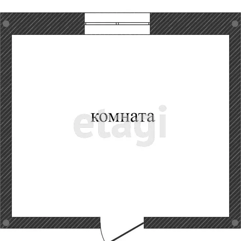 1к в -комнатной квартире (10 м) - Фото 1