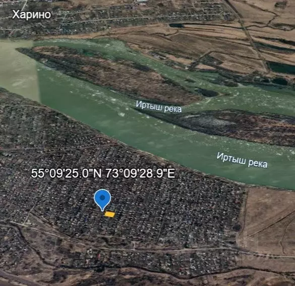 Участок в Омская область, Омский район муниципальный округ, Ландыш СНТ ... - Фото 2