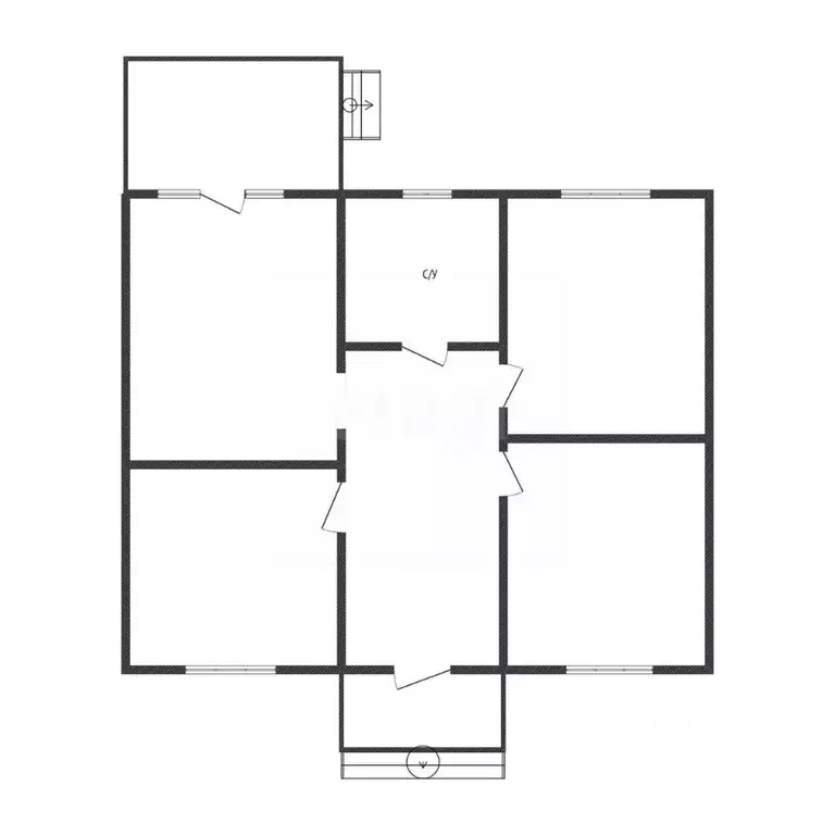 Дом в Курская область, Курский район, Рышковский сельсовет, Кислино ... - Фото 1