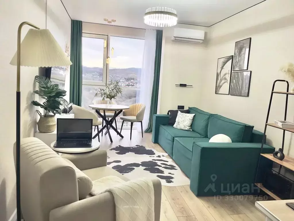 Студия Краснодарский край, Сочи Бытха мкр, ул. Ясногорская, 16/6к3 ... - Фото 2