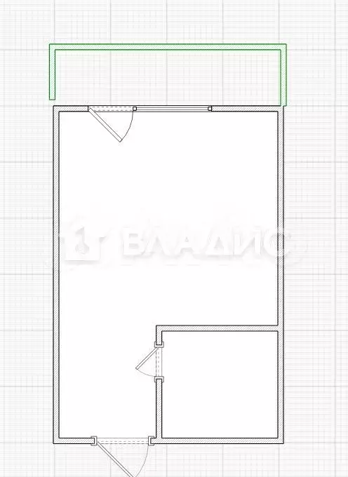 Квартира-студия, 22,5 м, 4/16 эт. - Фото 0