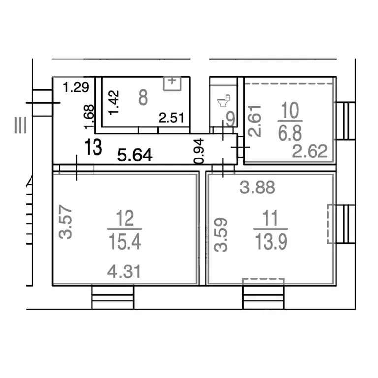 Офис в Москва ул. Кедрова, 4К2 (49 м) - Фото 1