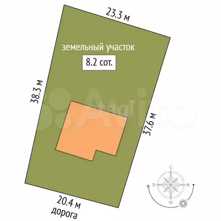 Дом 300 м на участке 8,7 сот. - Фото 1