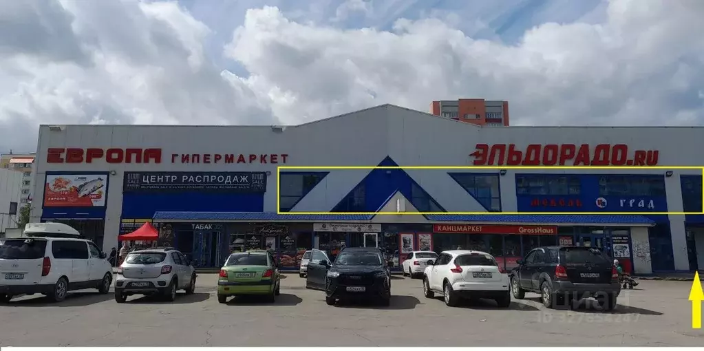 Торговая площадь в Брянская область, Брянск ул. 2-я Мичурина, 42 (731 ... - Фото 1