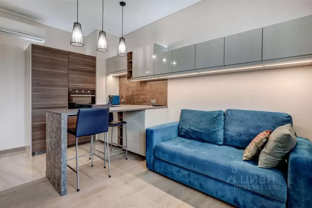 1-к кв. Москва ул. Пресненский Вал, 14к1 (40.0 м) - Фото 1