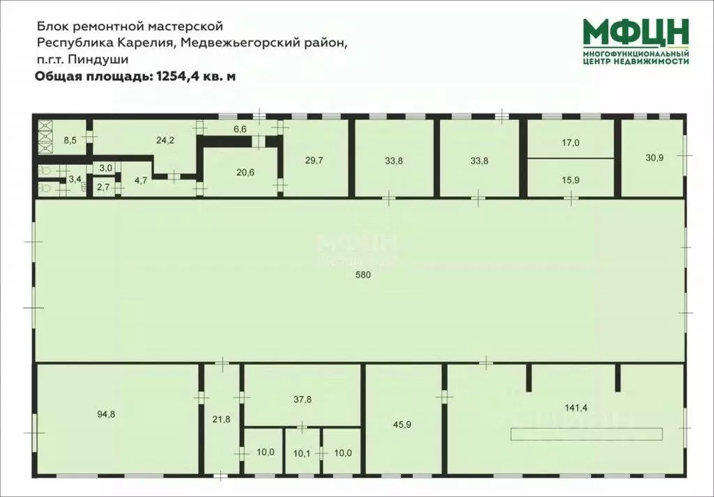 Производственное помещение в Карелия, Медвежьегорский муниципальный ... - Фото 2