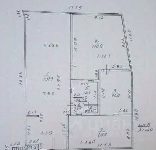 Склад в Орловская область, Орел ул. Космонавтов, 27А (448 м) - Фото 1