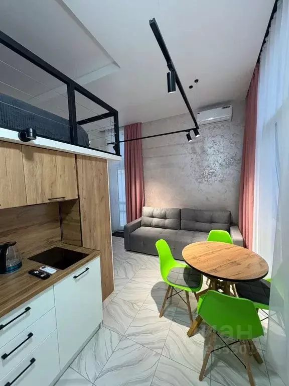 Студия Краснодарский край, Сочи Мамайка мкр, ул. Крымская, 49 (30.0 м) - Фото 1
