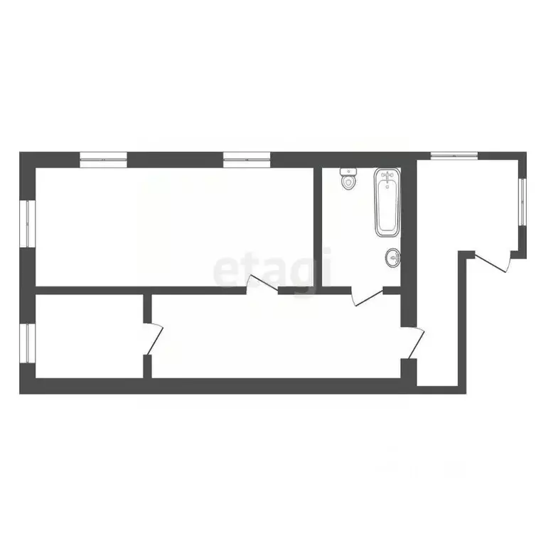 Дом в Тюменская область, Тюмень СОСН Радуга тер., ул. Зеленая (48 м) - Фото 0