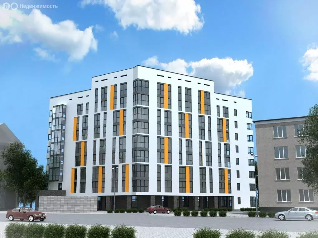 1-комнатная квартира: Калининград, улица Александра Невского, 59 (51 ... - Фото 1