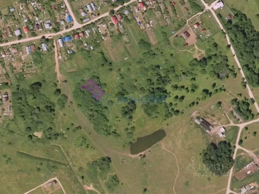 Участок в Нижегородская область, Богородский муниципальный округ, д. ... - Фото 1